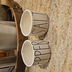 Rae Dunn Salt and Pepper Cellars